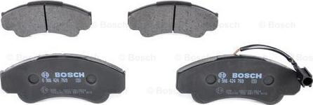 BOSCH 0 986 424 769 - Bremžu uzliku kompl., Disku bremzes www.autospares.lv