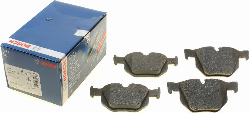 BOSCH 0 986 424 766 - Brake Pad Set, disc brake www.autospares.lv