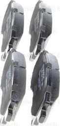 BOSCH 0 986 424 700 - Brake Pad Set, disc brake www.autospares.lv