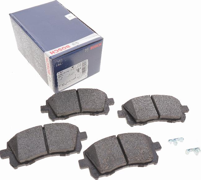 BOSCH 0 986 424 700 - Brake Pad Set, disc brake www.autospares.lv