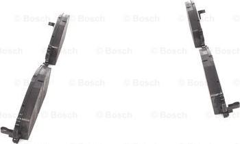 BOSCH 0 986 424 715 - Bremžu uzliku kompl., Disku bremzes www.autospares.lv