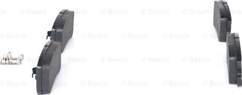 BOSCH 0 986 424 717 - Bremžu uzliku kompl., Disku bremzes www.autospares.lv