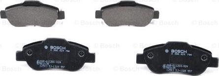 BOSCH 0 986 424 786 - Bremžu uzliku kompl., Disku bremzes www.autospares.lv