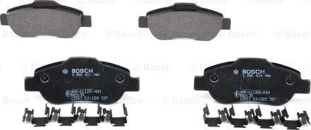 BOSCH 0 986 424 786 - Brake Pad Set, disc brake www.autospares.lv