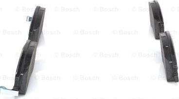 BOSCH 0 986 424 729 - Bremžu uzliku kompl., Disku bremzes www.autospares.lv