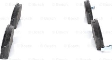 BOSCH 0 986 424 729 - Bremžu uzliku kompl., Disku bremzes www.autospares.lv