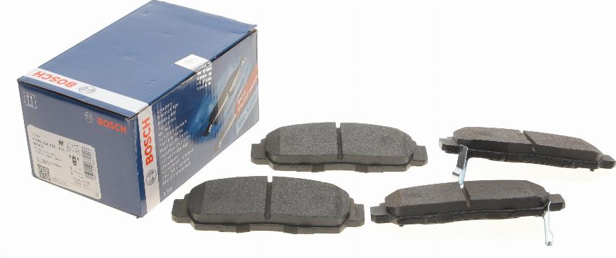 BOSCH 0 986 424 722 - Brake Pad Set, disc brake www.autospares.lv