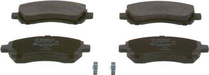 BOSCH 0 986 424 770 - Brake Pad Set, disc brake www.autospares.lv