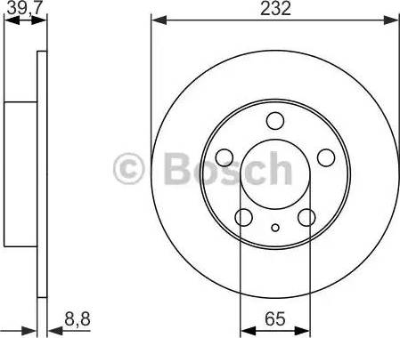 BOSCH 0 986 479 915 - Bremžu diski www.autospares.lv