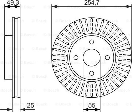 Triscan 8120 13169C - Bremžu diski www.autospares.lv