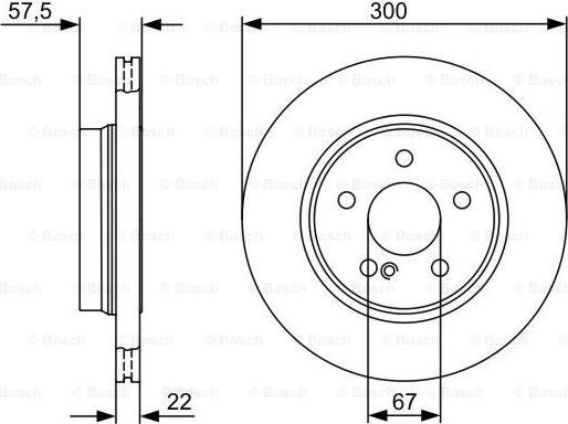 BOSCH 0 986 479 411 - Bremžu diski www.autospares.lv