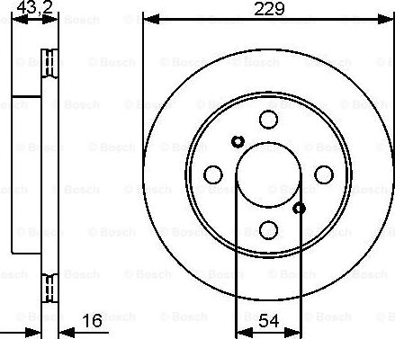 BOSCH 0 986 479 417 - Bremžu diski www.autospares.lv