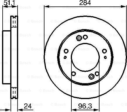 BOSCH 0 986 479 020 - Bremžu diski www.autospares.lv