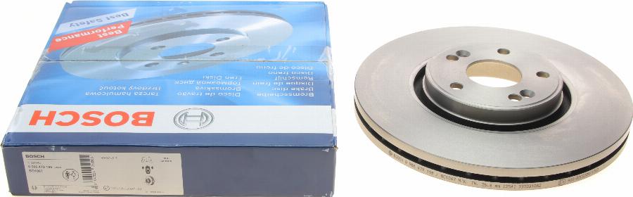 BOSCH 0 986 479 198 - Brake Disc www.autospares.lv