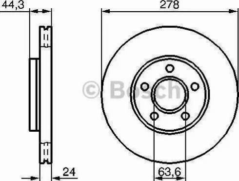 Acemark 243056 - Bremžu diski www.autospares.lv