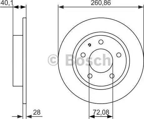 BOSCH 0 986 479 894 - Bremžu diski www.autospares.lv