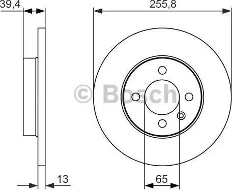 BOSCH 0 986 479 856 - Bremžu diski www.autospares.lv