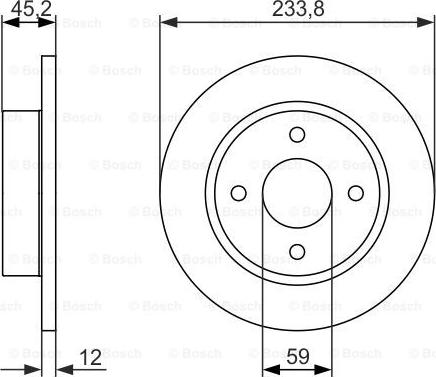 Delphi BG2683 - Bremžu diski www.autospares.lv