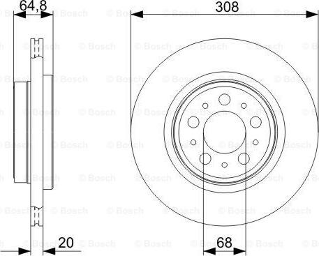 BOSCH 0 986 479 C78 - Bremžu diski www.autospares.lv