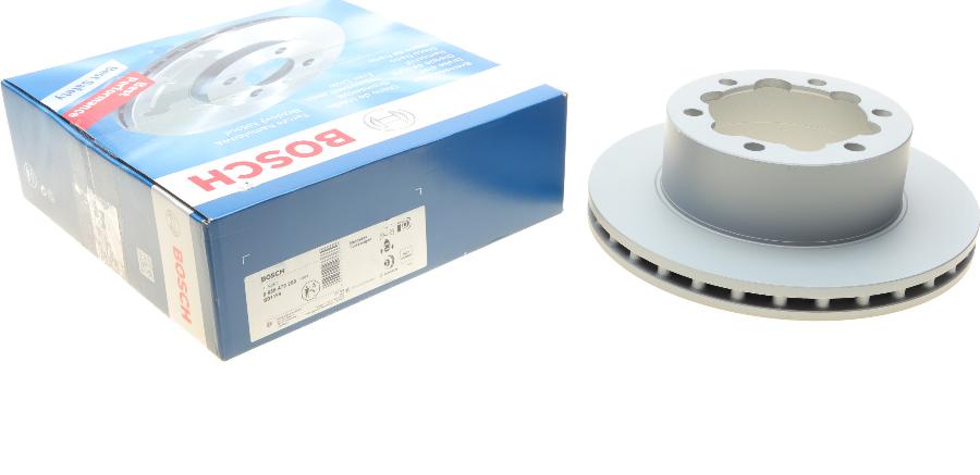 BOSCH 0 986 479 296 - Bremžu diski www.autospares.lv