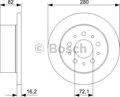 BOSCH 0 986 479 298 - Bremžu diski www.autospares.lv