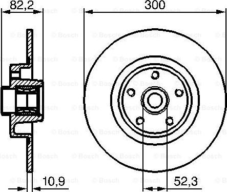 A.B.S. 17507C - Brake Disc www.autospares.lv