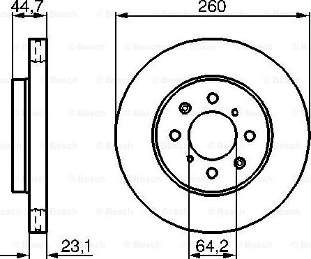 Trusting DF1011 - Bremžu diski www.autospares.lv