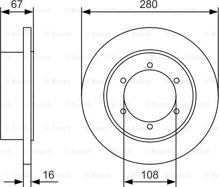 BOSCH 0 986 479 A94 - Bremžu diski www.autospares.lv