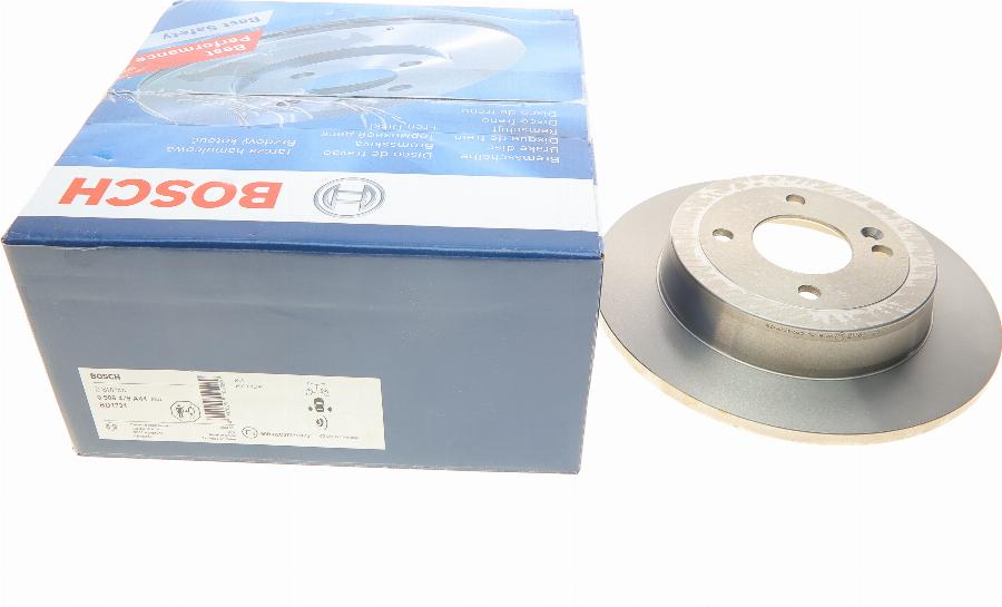 BOSCH 0 986 479 A44 - Bremžu diski www.autospares.lv