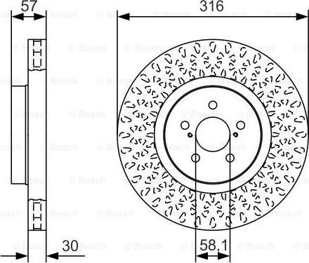 BOSCH 0 986 479 A81 - Bremžu diski www.autospares.lv