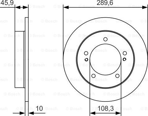 BOSCH 0 986 479 B09 - Bremžu diski www.autospares.lv