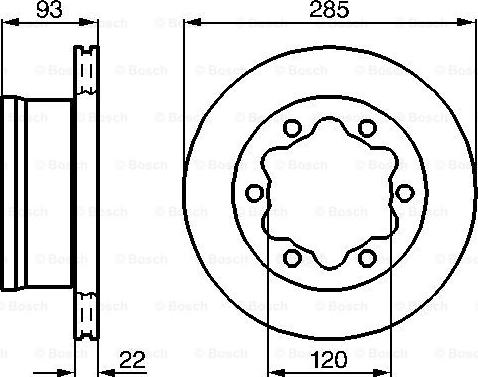 BOSCH 0 986 479 B38 - Bremžu diski www.autospares.lv