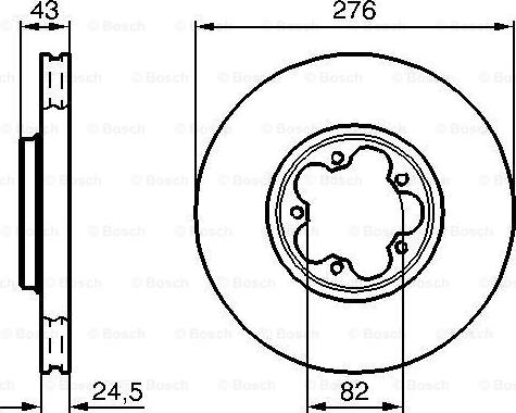 BOSCH 0 986 479 B28 - Bremžu diski www.autospares.lv