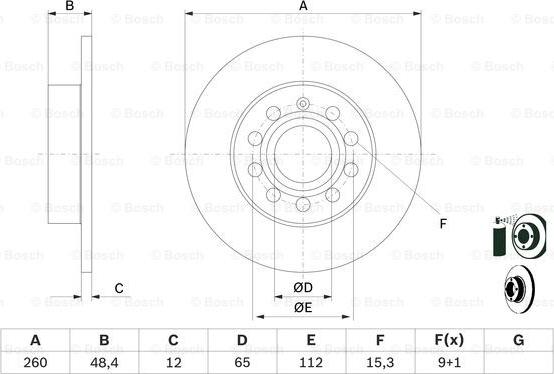 BOSCH 0 986 479 B78 - Bremžu diski www.autospares.lv