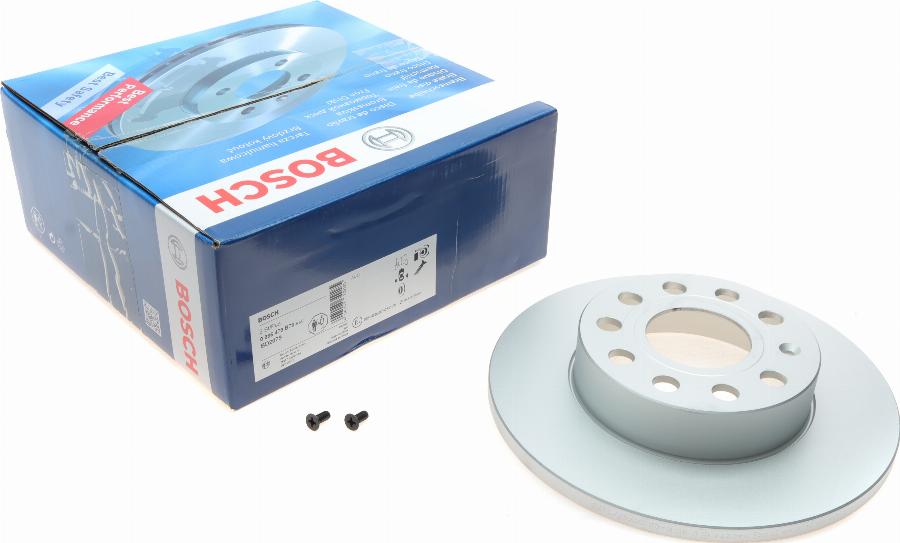 BOSCH 0 986 479 B78 - Тормозной диск www.autospares.lv