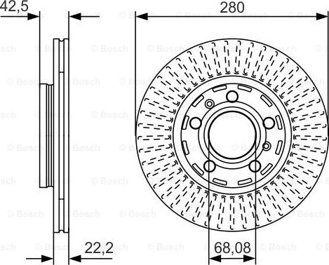 BOSCH 0 986 479 C89 - Bremžu diski www.autospares.lv