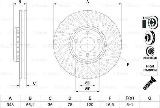 BOSCH 0 986 479 E18 - Bremžu diski www.autospares.lv