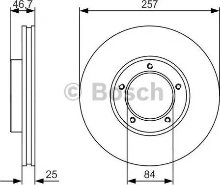 BOSCH 0 986 479 R41 - Bremžu diski www.autospares.lv