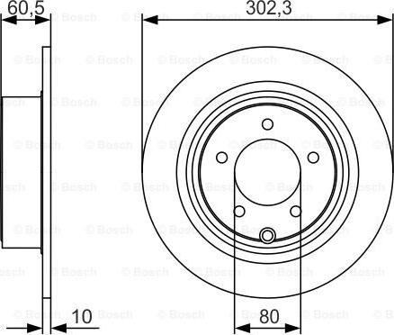 BOSCH 0 986 479 R07 - Bremžu diski www.autospares.lv