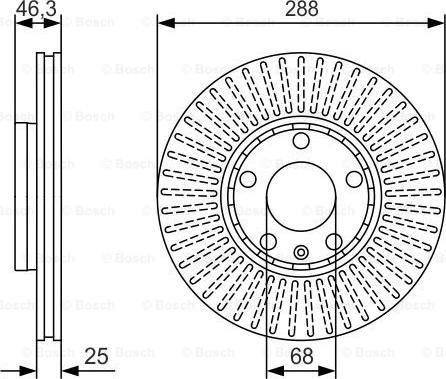 BOSCH 0 986 479 R82 - Bremžu diski www.autospares.lv