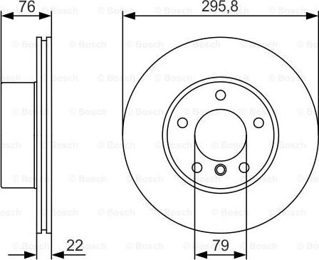 BOSCH 0 986 479 R72 - Bremžu diski www.autospares.lv