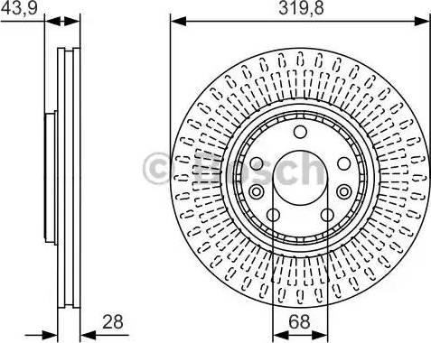 BOSCH 0 986 479 S94 - Bremžu diski www.autospares.lv