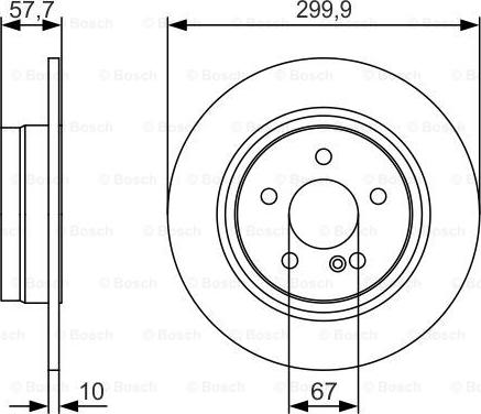 BOSCH 0 986 479 S92 - Bremžu diski www.autospares.lv