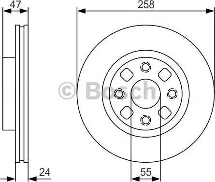 BOSCH 0 986 479 S56 - Bremžu diski www.autospares.lv