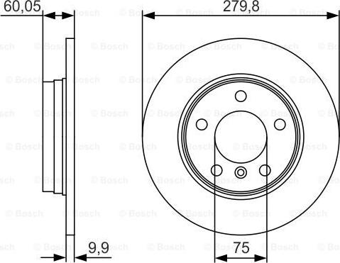 BOSCH 0 986 479 S34 - Bremžu diski www.autospares.lv