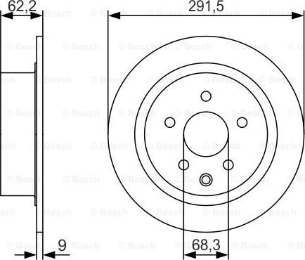 BOSCH 0 986 479 S71 - Bremžu diski www.autospares.lv