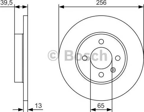 BOSCH 0 986 479 T48 - Bremžu diski www.autospares.lv