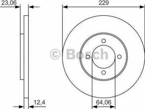 BOSCH 0 986 479 T67 - Bremžu diski www.autospares.lv