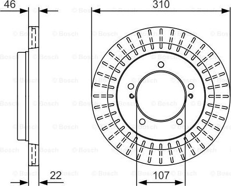 BOSCH 0 986 479 U99 - Bremžu diski www.autospares.lv