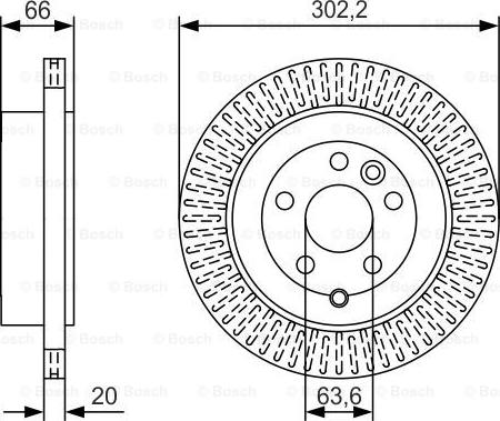 BOSCH 0 986 479 U44 - Bremžu diski www.autospares.lv